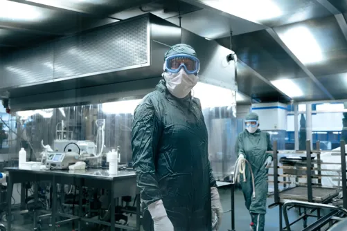 Pharma-Skan sterile production cleanroom suit